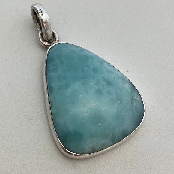 Larimar, 925 Sterling Silver pendant - Picture 5 of 10